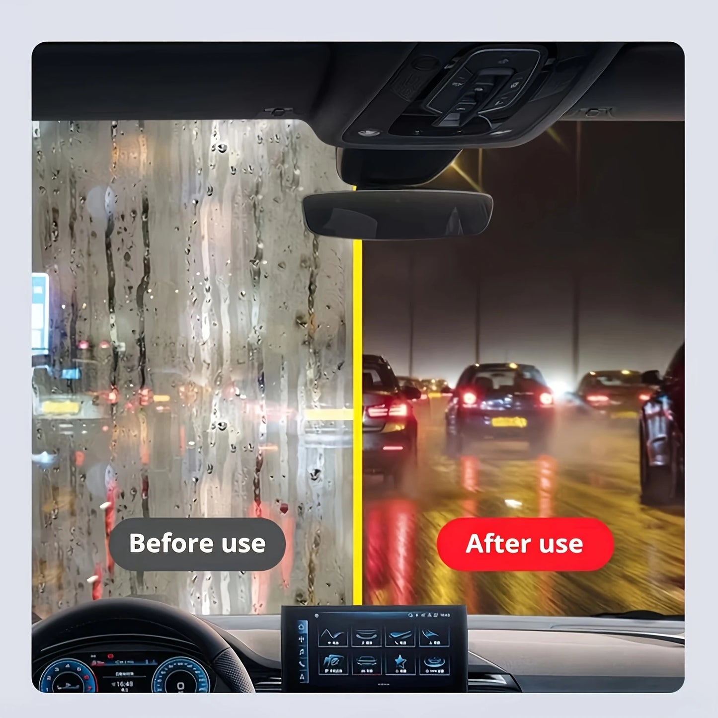 Car Glass Cleaner Cleaning Agent Powerful Windshield Cleaner Car Glass