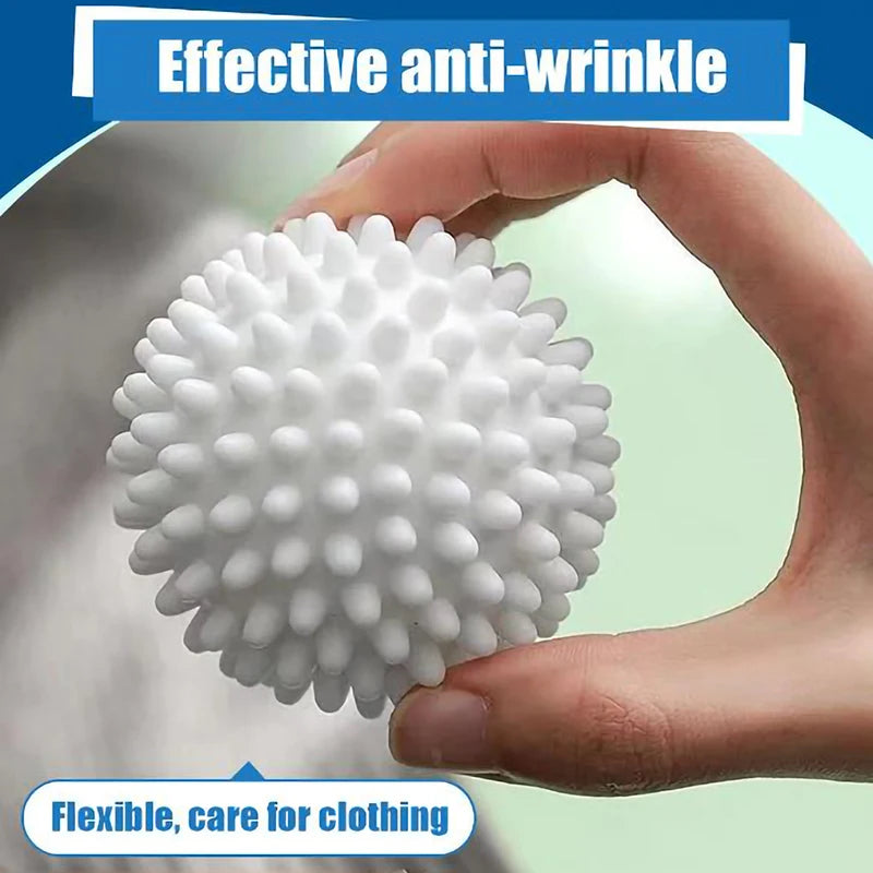 4Pcs PVC Dryer Ball Reusable Laundry Ball Washing Machine Drying