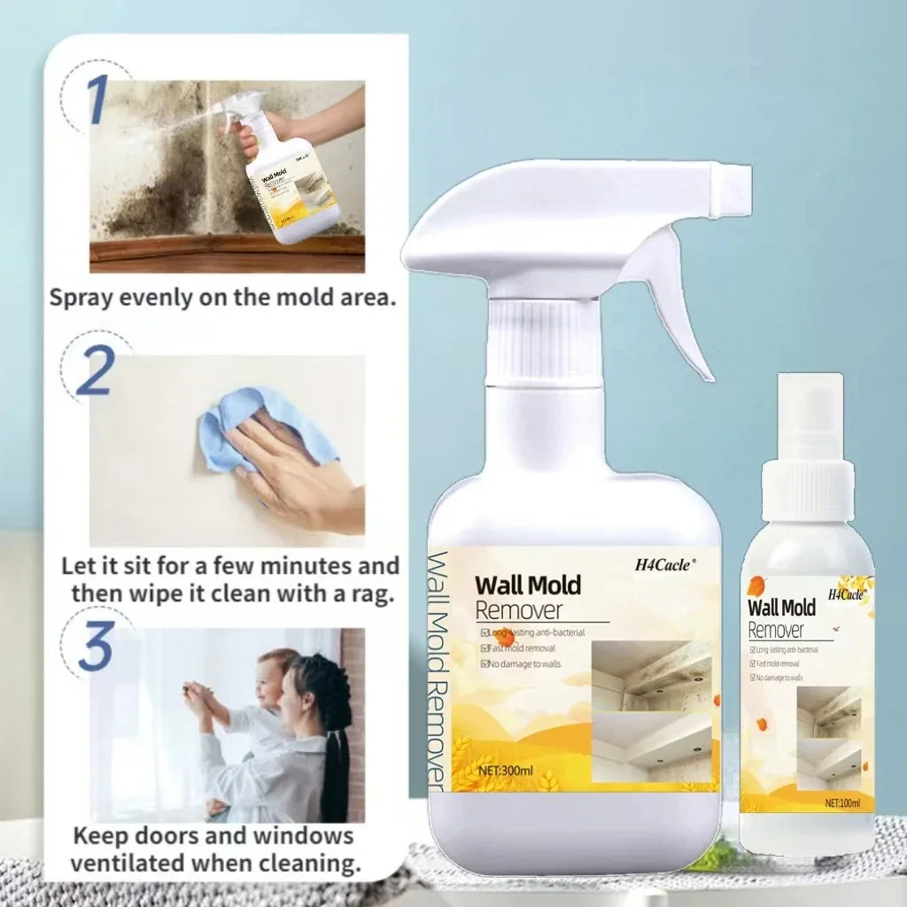 Mold Remover Spray Prevent Fungus Furniture Tile Wall Stains Removal