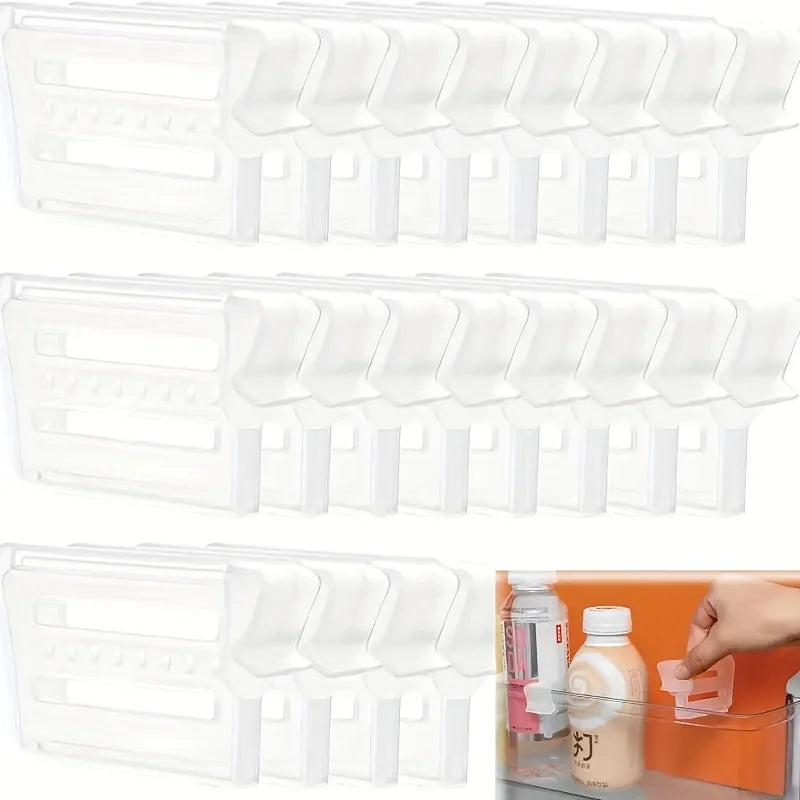 6/12 Adjustable Refrigerator Space Divider - Expandable Drink and