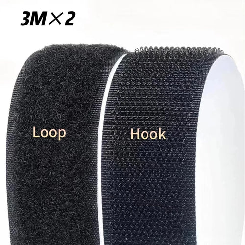 10M*2 20/25/30/50mm Magic Tape SelfAdhesive Hook and Loop Fastener