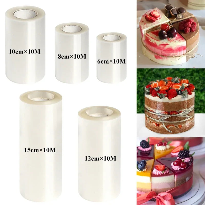 Cake Collars Transparent Mousse Cake Surround Film Acetate Cake Collar