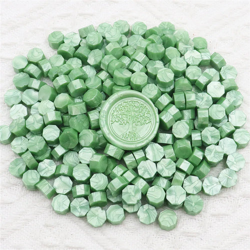 100pcs/bag Octagon Sealing Wax Beads For Seal Stamp, Handmake