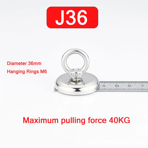 Super Strong Neodymium Fishing Magnet Hook N52 Heavy Duty Rare Earth