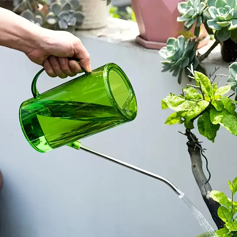 1L Long Spout Watering Can with Gardening Shovel Set Garden Irrigation