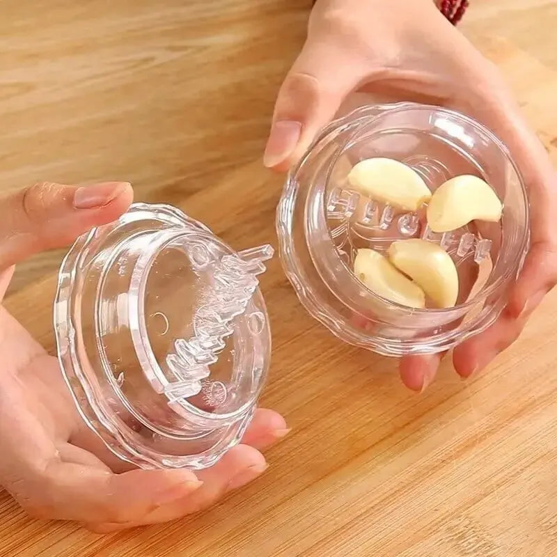1PC New Kitchen Multifunctional Garlic Crusher Manual Garlic Press