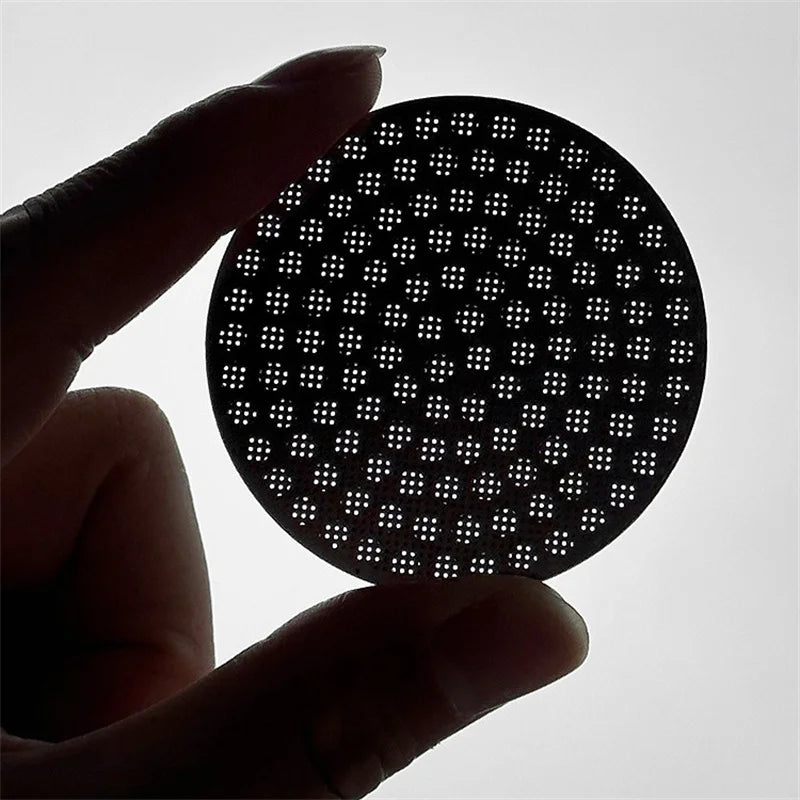 51/53/58mm Reusable Coffee Puck Screen 304 Stainless steel Double