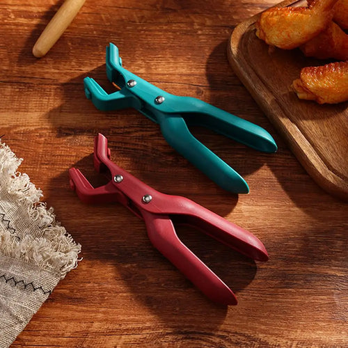 Anti-Scalding Dish Plate Gripper Clips Tongs Clamp Holder for Moving