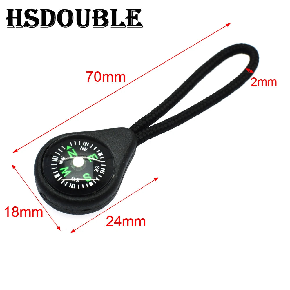 10 Pcs/Pack Zipper Pulls Cord Ends Strap Lariat Black For Apparel