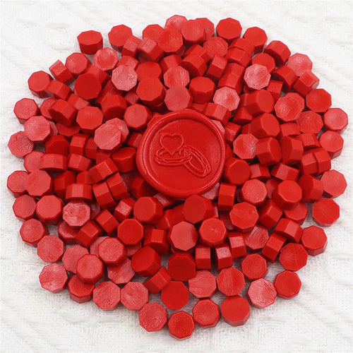 100pcs/bag Octagon Sealing Wax Beads For Seal Stamp, Handmake