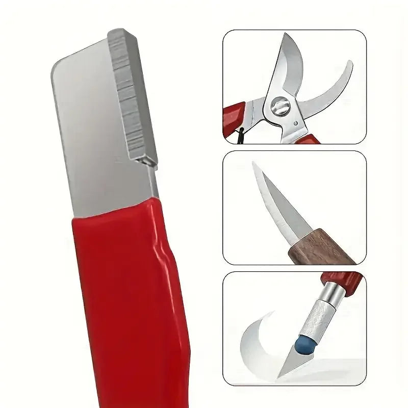“Precision Edge” Professional Kitchen Knife Sharpener - Tungsten and