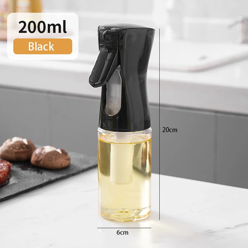 200/300/500ml Oil Spray Bottle Kitchen Baking Olive Oil Dispenser