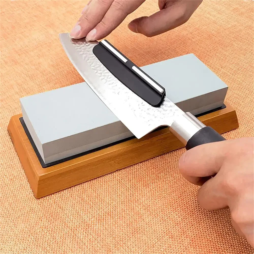Professional Plastic Angle Guide Sharpening Stone Kitchen Knife