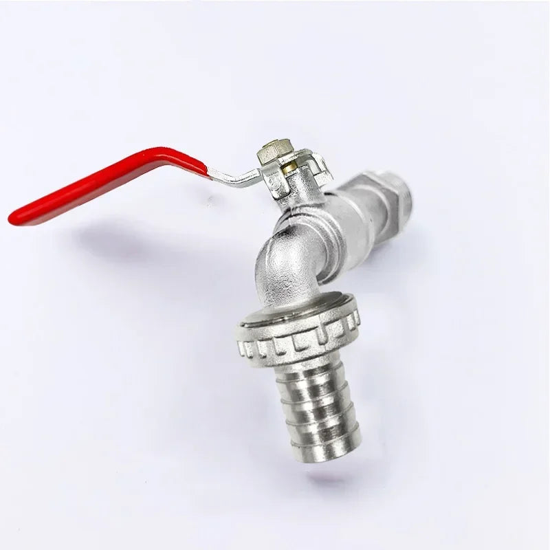 1/2inch Garden Irrigation Brass Faucet IBC Tank Water Tap Single