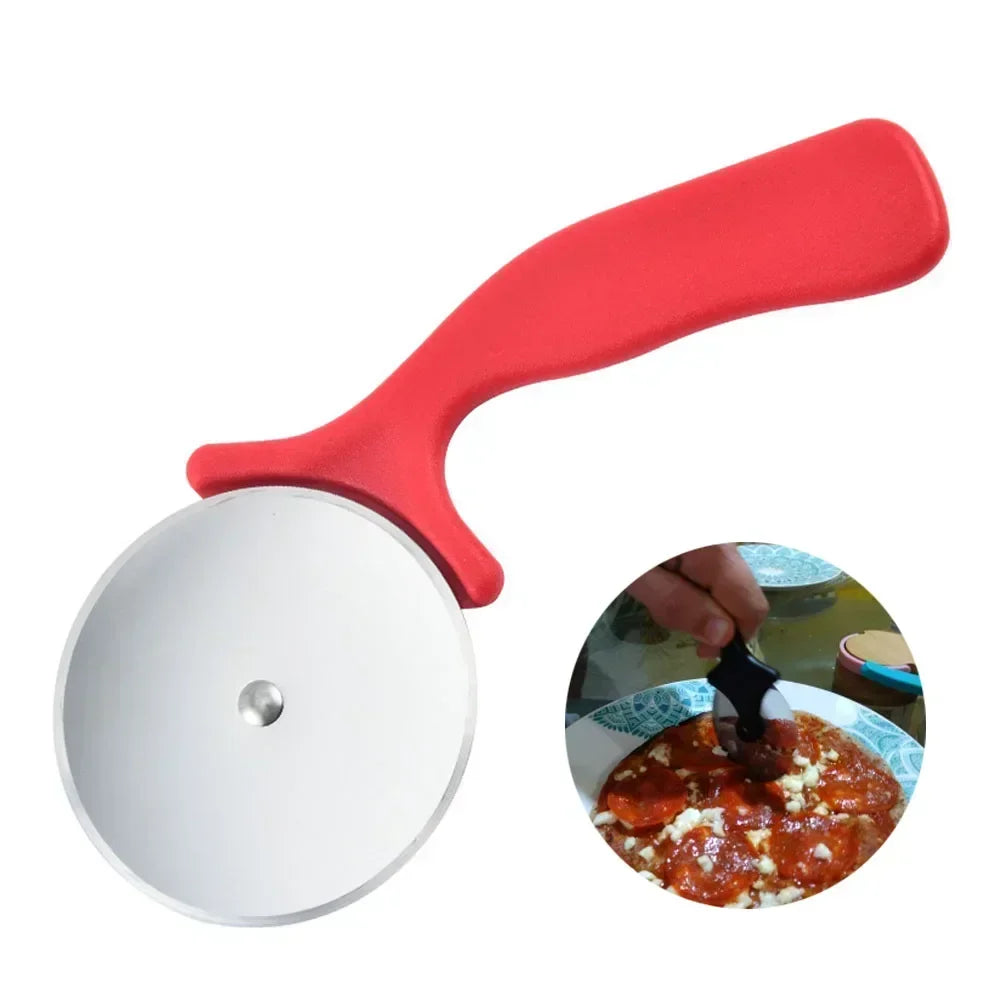 Stainless Steel Pizza Cutters Kitchen Accessories Pastry Roller Cutter