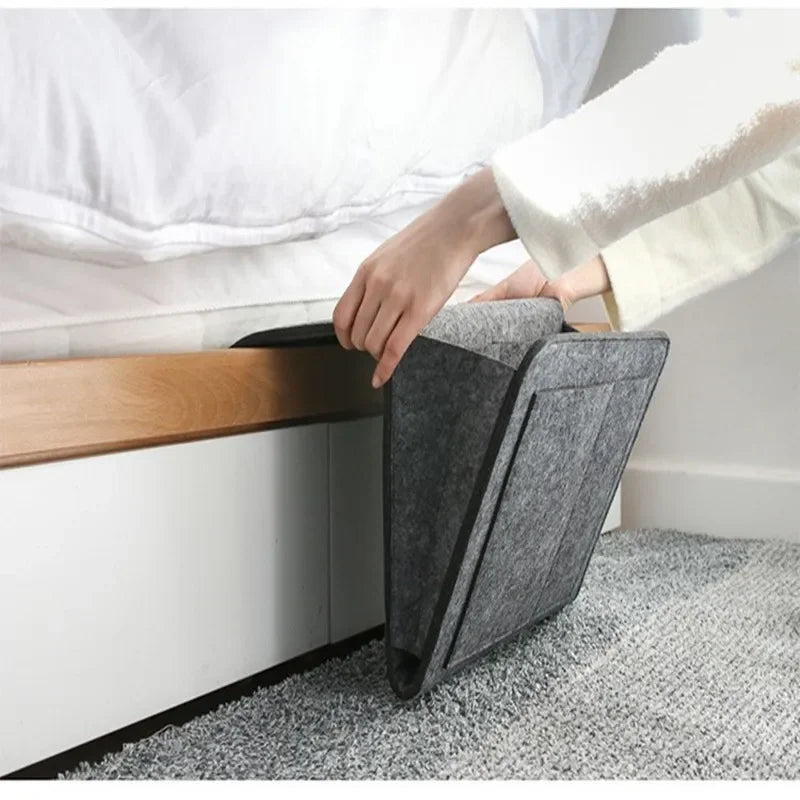 Storage Hang Bag Felt Dormitory Bed Sofa Bedroom Carpet Store Content
