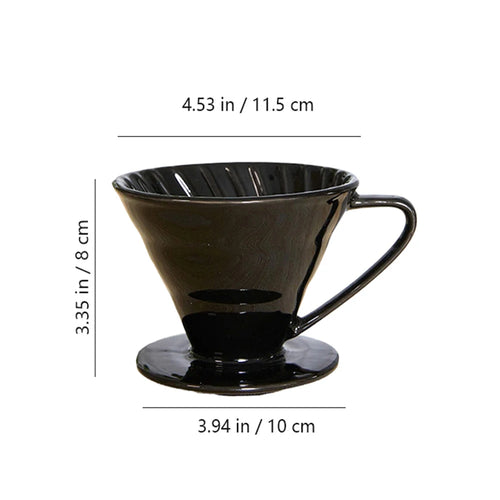 Cone Coffee Filters, 100 Count 1-4 Cups Unbleached Natural Brown V02