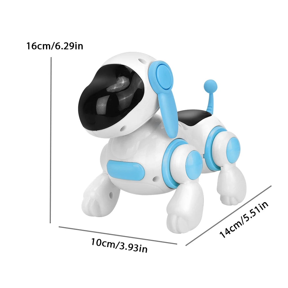 Smart Interactive Robotic Dog Simulated Walking Light Sound Music