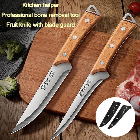 High manganese steel knife for cutting and bone removal kitchen