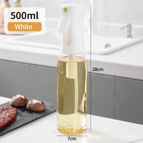 200/300/500ml Oil Spray Bottle Kitchen Baking Olive Oil Dispenser