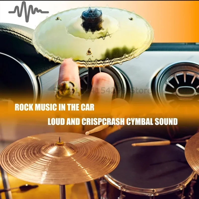 Universal Mini Drums Colliding With Cymbals Vent Decoration For Car