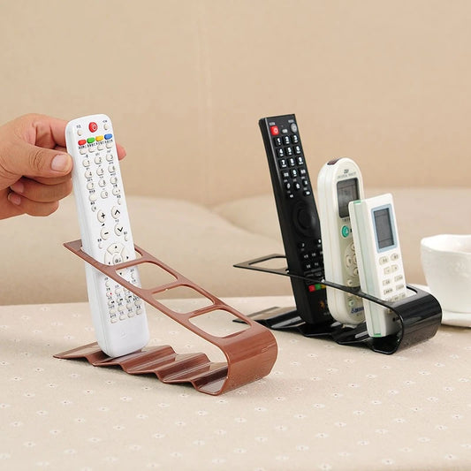 4 Compartment Remote Control Organizer Creative Desktop Storage Rack