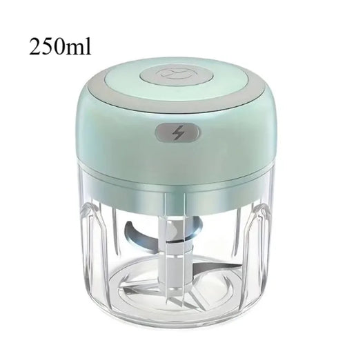 250ML Electric Garlic Grinder Household Multifunctional Meat Grinder