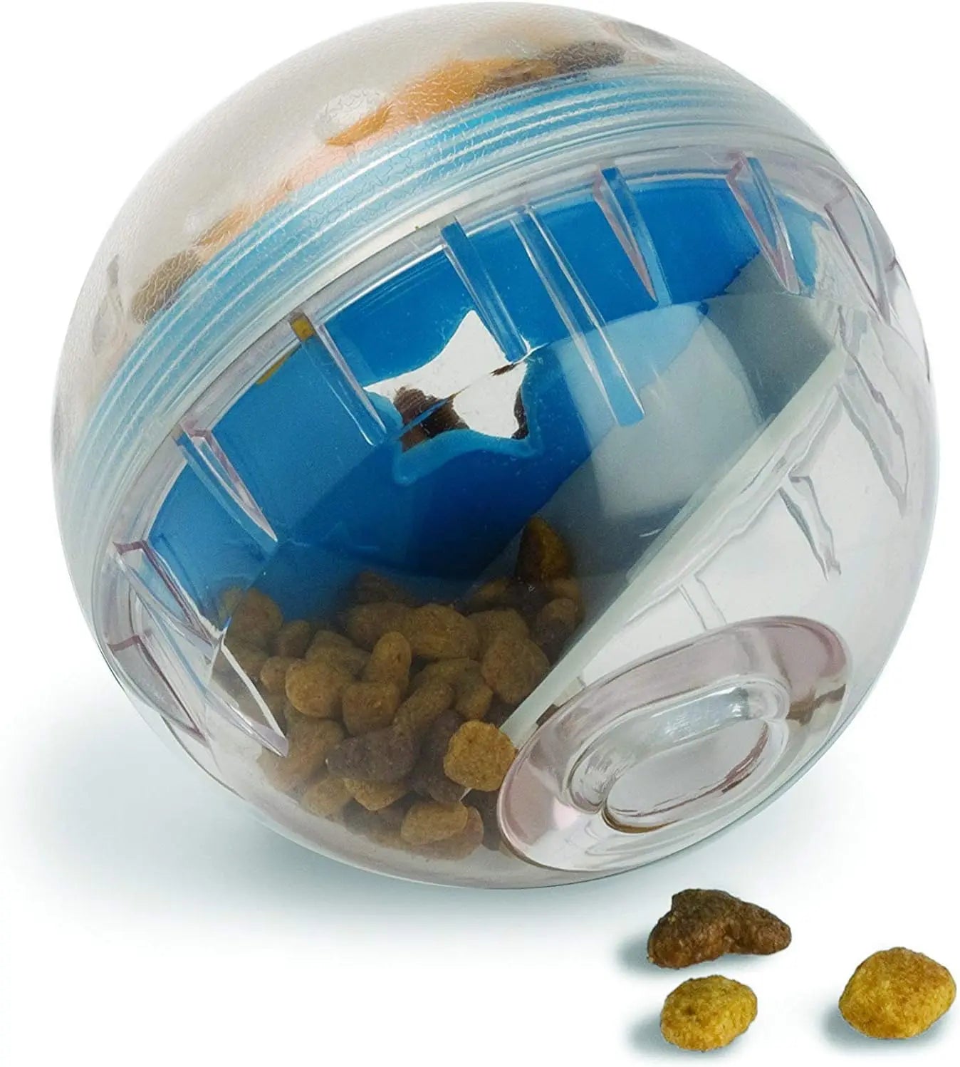 IQ Treat Ball Dog Treat Dispenser Toy Ball Interactive Dog Toy - 4"