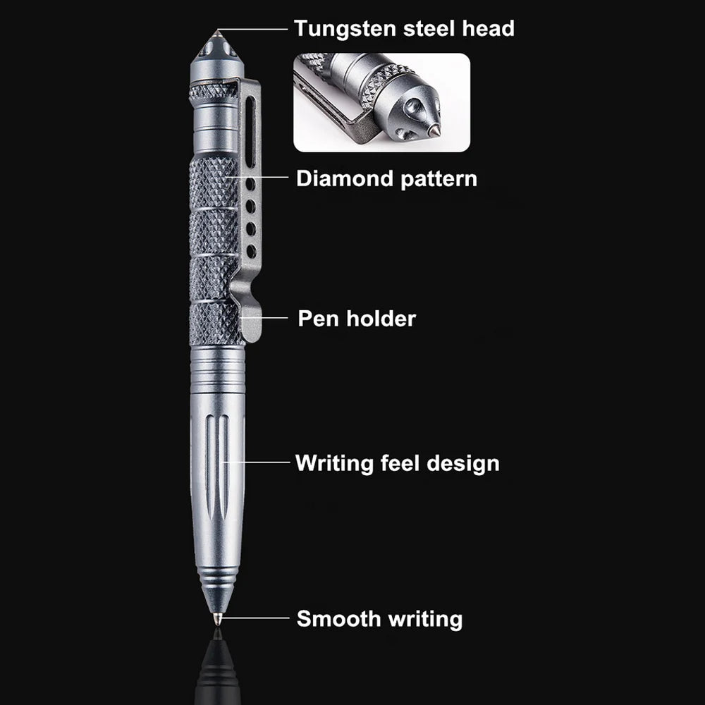 Portable Tactical Pen Self Defense Pen Aviation Aluminum Emergency