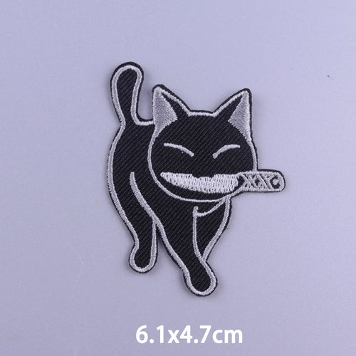 Punk Funny Patch Iron On Patches For Clothing Thermoadhesive Patches