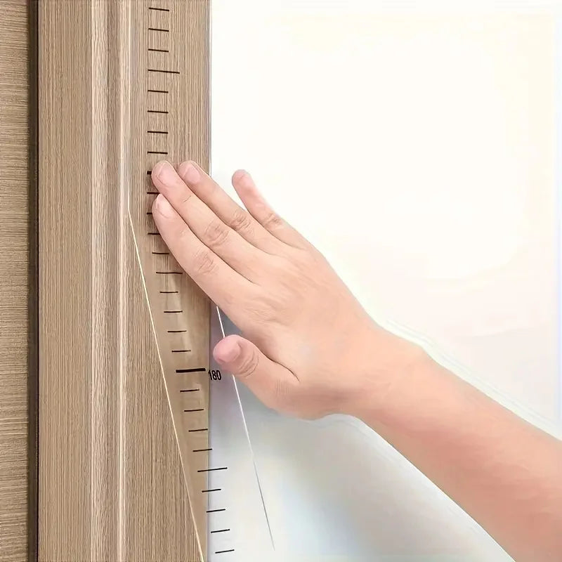 2m Wall Height Measurement Card - Easy-to-Read Durable PC Material