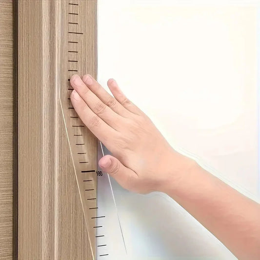 2m Wall Height Measurement Card - Easy-to-Read Durable PC Material