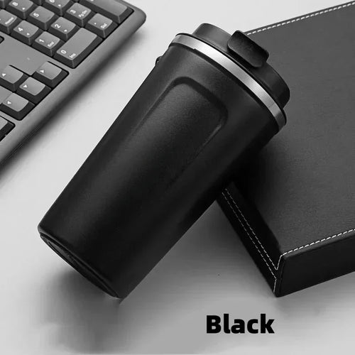 380/510ML Travel Stainless Steel Coffee Cup Thermal Mug Leak-Proof