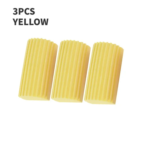 3Pcs/6Pcs Damp Clean Duster Sponge Home Car Wet Cleaning Sponge Duster