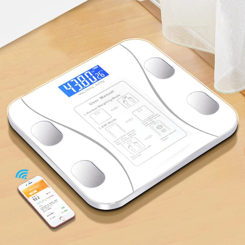 Body Fat Scale Smart Wireless Digital Bathroom Weight Scale Body