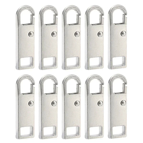 1-30pcs Universal Metal Zipper Puller Replacement Instant Repair