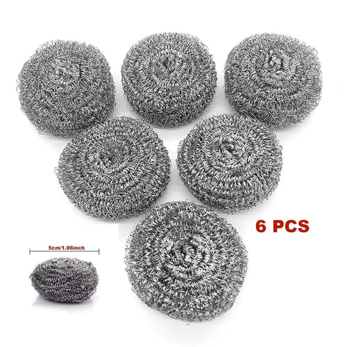 Stainless Steel Scrubber, Scrubbing Scouring Pad, Steel Wool Scrubber