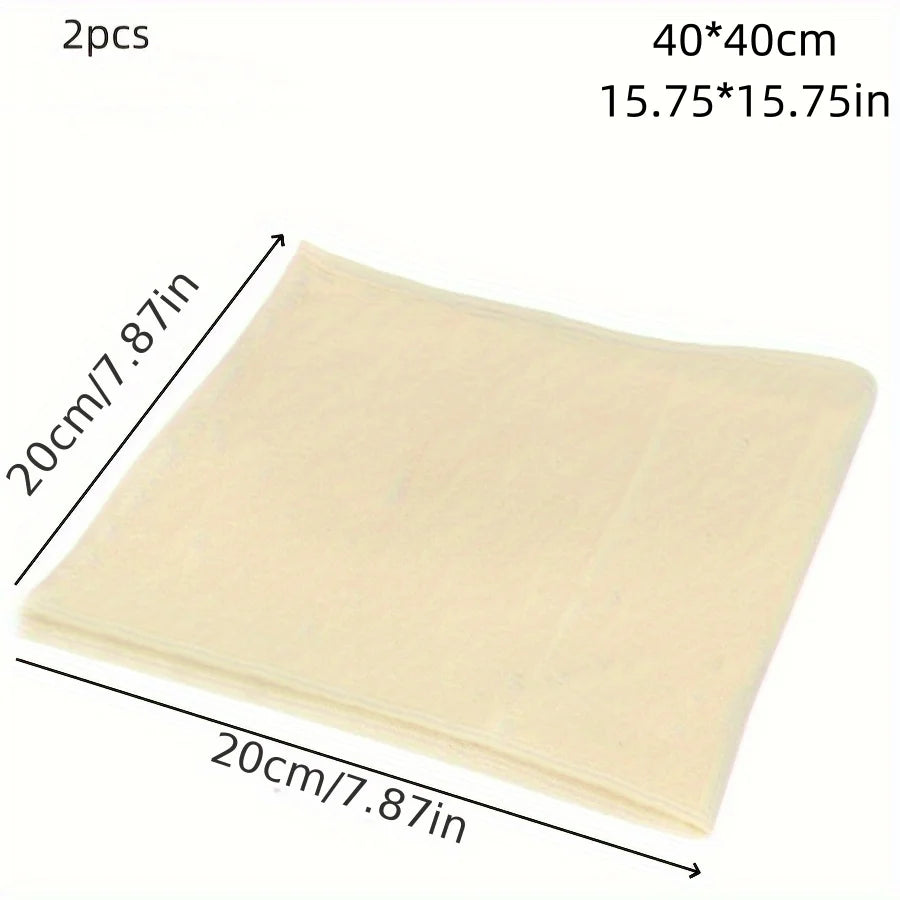 2pcs cotton Steamer Cloth high density curd cloth filter soybean milk