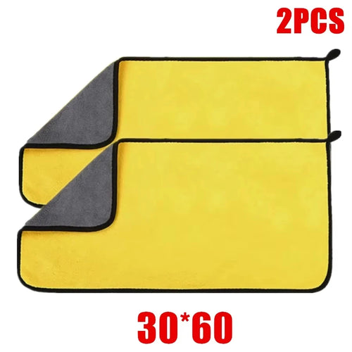 3/5/10Pcs Car Wash Microfiber Towel 30*30CM / 30*60cm Car Cleaning