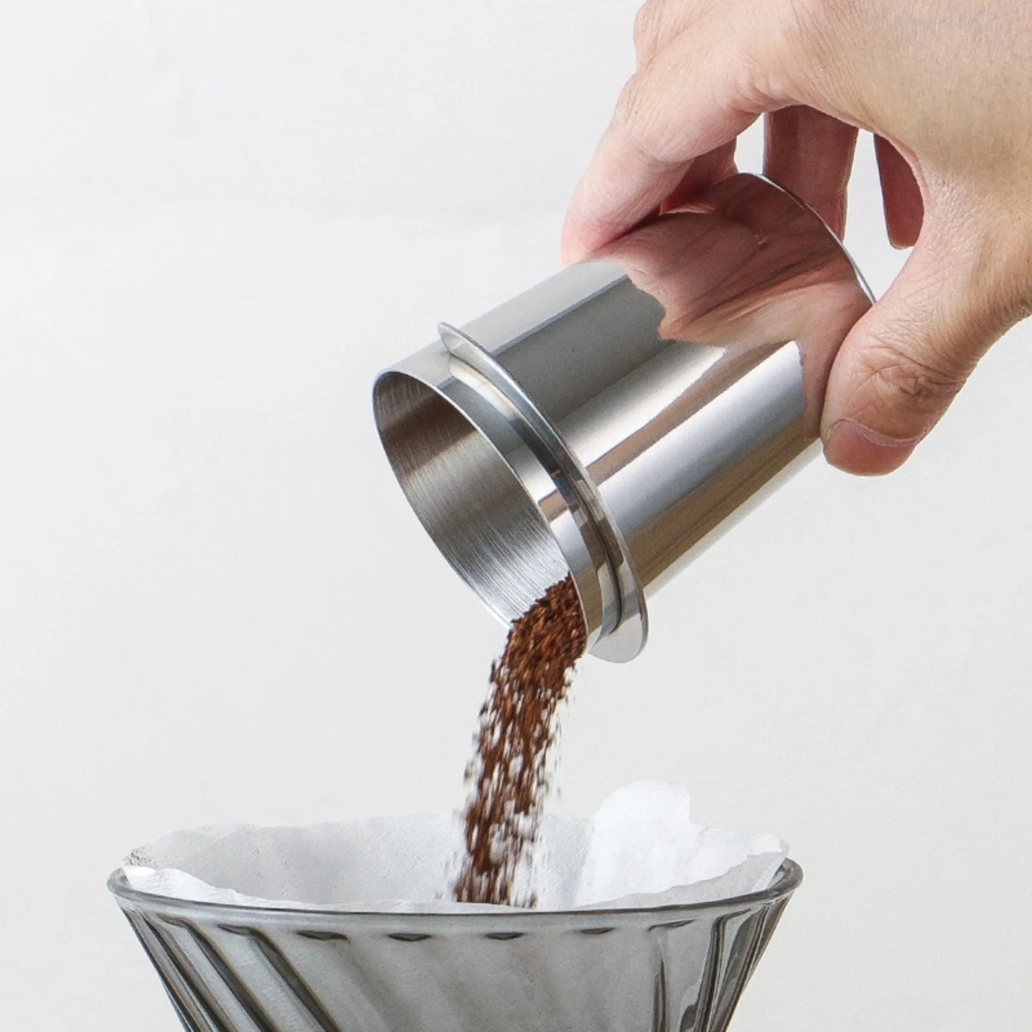 58/53/51mm Coffee Dosing Cup Sniffing Mug for Espresso Machine Wear
