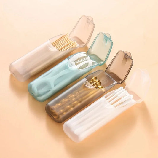 Mini Toothpick Storage Box with Lid Toothpick Box Portable Travel