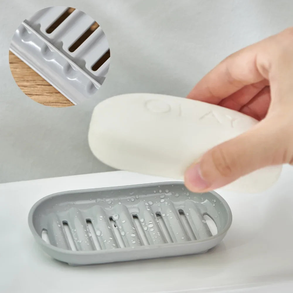 1Pc Portable Soap Dishes Sealed Storage Box Waterproof Travel Home