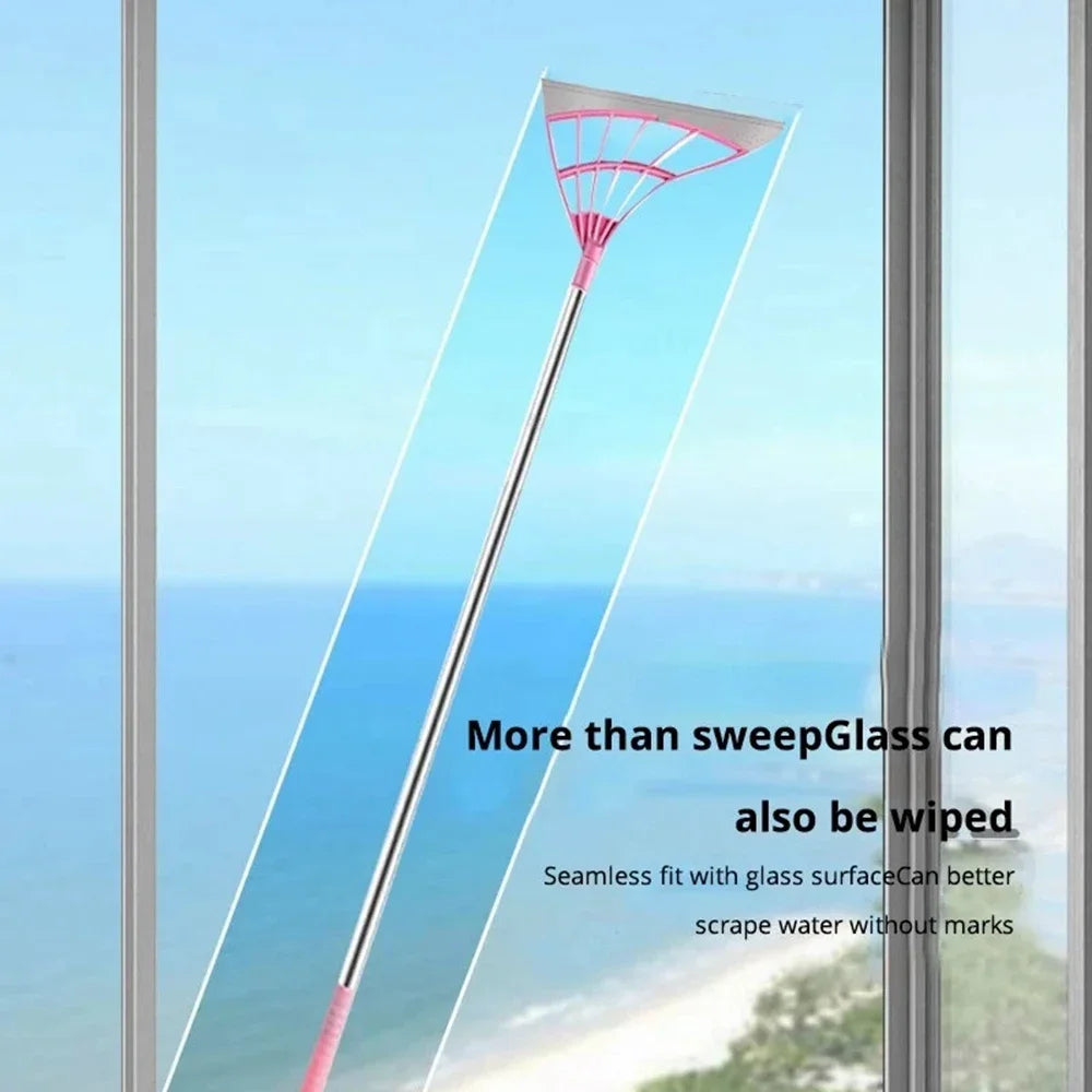 Silicone Scraper Broom Magic Wiper High Place Glass Wiper Floor Mop