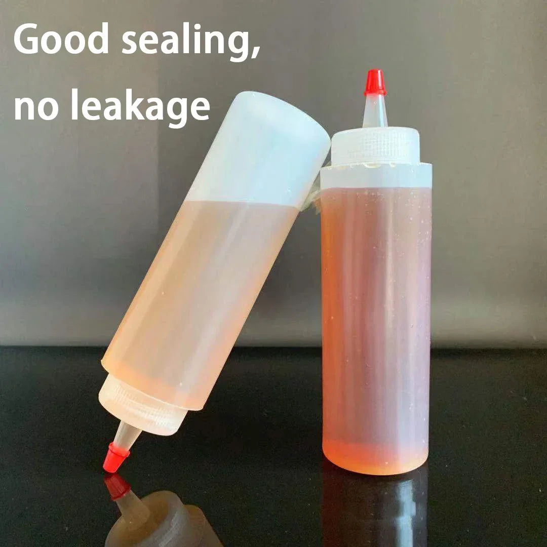 120/250/450ml Plastic Needle-nosed Scale Squeeze Bottle Squeezable