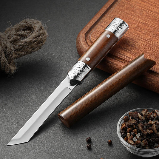 Fruit knife Home fixed blade small knife Sharp high hardness portable