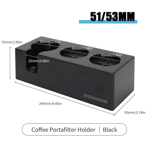 Coffee Tamper 30lb Constant Pressure Calibrated Double Spring 51mm