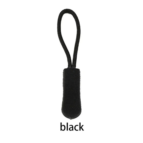 20 Pcs Zipper Tail Rope Clothing Plastic Zipper Head Zipper Rope Bag