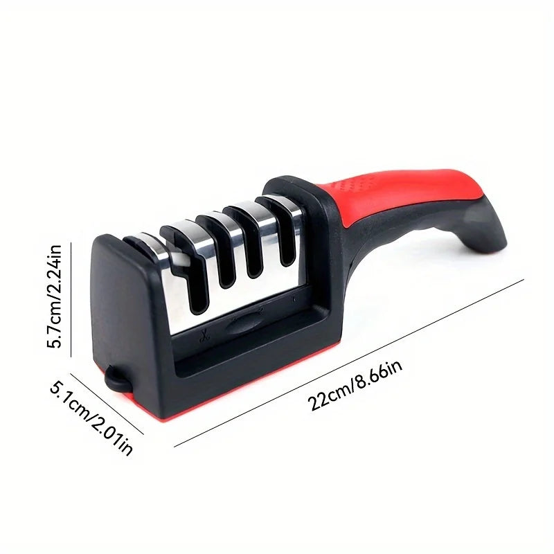 1pc professional blade sharpener, tungsten diamond ceramic sharpening