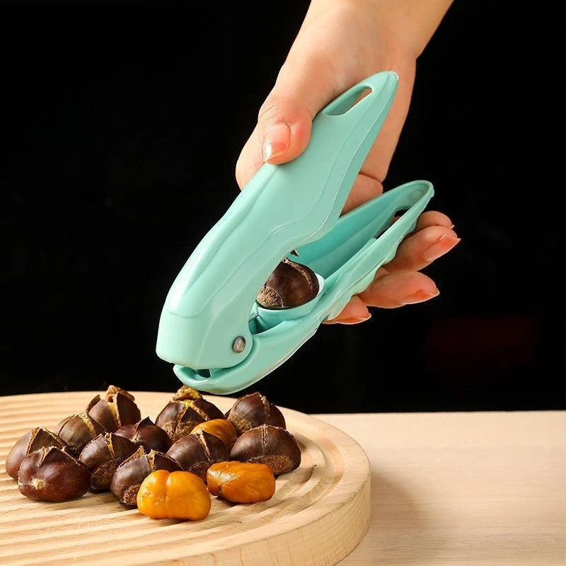 Chestnut shell opener, cross-shaped chestnut clamp, household
