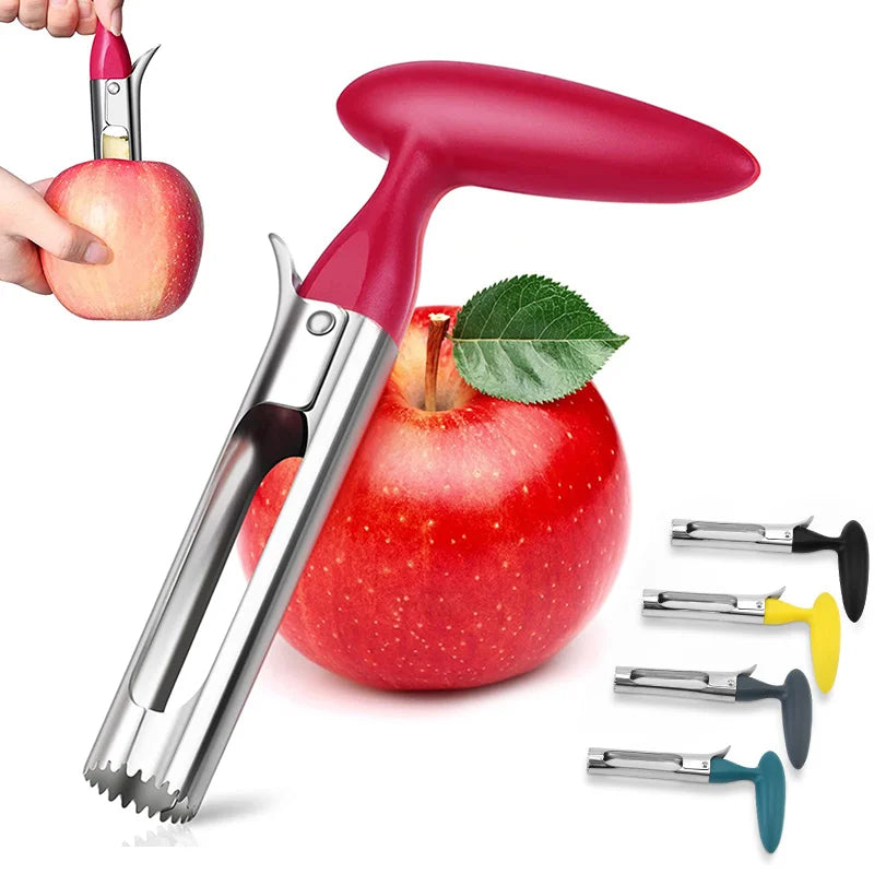 Premium Apple Corer Stainless Steel Apple Pears Core Remover Tool
